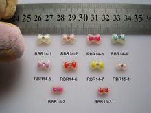 RBR14/15 30 unids/bolsa lazo de resina de doble capa con diamantes de imitación de cristal para decoración de uñas, decoración de uñas DIY 2024 - compra barato