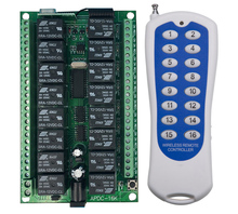 Receptor/interruptor e transmissor de controle remoto sem fio rf com canal embutido, saída 315/433 ajustável 2024 - compre barato