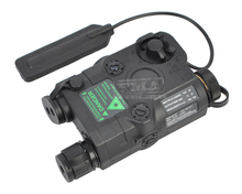 Тактический фонарик зеленый лазер и белый фонарь (BK) PEQ/15 2024 - купить недорого