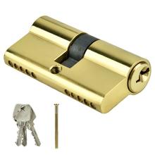 Door Cylinder Biased Lock 60mm Security Copper Dual Open Lock Cylinder Anti-theft Entrance Brass Door Lock Cylinder with Keys 2024 - buy cheap