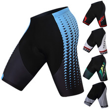 Teleyi-shorts de ciclismo unissex pro 3d, roupa masculina acolchoada em gel, mtb, bicicleta, à prova de choque, confortável, 2021 2024 - compre barato