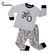 TINOLULING 21 style Boys Cars Styling Sleepwear Girls Animal Pajamas Baby Pajamas sets Kids i love mom dad Pijamas Pyjamas 2024 - buy cheap