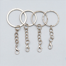 Cierres para llaves de 25mm, 30mm, anillo dividido, 12mm, accesorios para llaveros DIY, 10 Uds. 2024 - compra barato