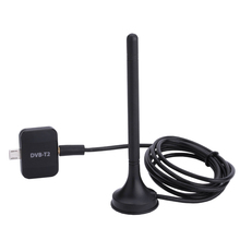 Спутниковый ресивер Full HD Micro DVB-T/T2, USB тюнер, HD ТВ-приставка, часы, часы и т. Д., для телефонов и планшетов Android 2024 - купить недорого