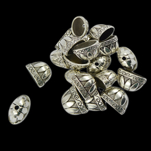 20 Pieces Tibetan Silver Color Large Pewter Spacer Caps Flower Focal Beads Caps Jewelry Making Findings 2024 - buy cheap