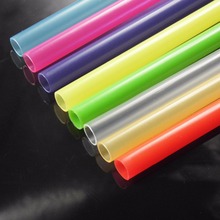 5 pcs/lot 23 cm Fancy Fashion Reusable Hard Bar and Wedding Party Plastic Drinking Straws /Pure Color Straws for Marson Jar 2024 - buy cheap