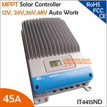 IT4415ND 45A 12V 24V 36V 48V Auto Work MPPT Solar Charge Controller with externsive communication capabilities 2024 - buy cheap