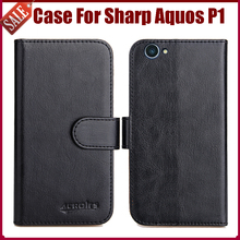 Hot Sale! New Arrival 6 Colors High Quality Flip Leather Protective Cover For Sharp Aquos P1 Case Phone Bag 2024 - buy cheap