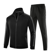Men's Sportswear Set New Spring Autumn Clothing Men Jogging Sets Sports Suit Jacket+Pant Male Full Suit Tracksuit 2024 - buy cheap
