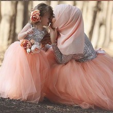 Cute 2021 Lovely Ball first communion dresses for girls Flowers Sequins kids evening gown flower girl dresses for weddings 2024 - buy cheap