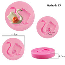 3D Swan DIY Cake Mold Fondant Cake Molds Soap Chocolate Mold For Kitchen Baking Cake Tools 2024 - buy cheap