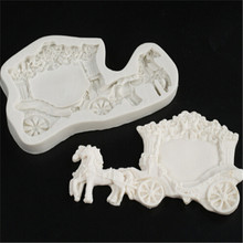 Molde de silicone em forma de cavalo, ferramenta de decoração de bolo para gelo, doces, chocolate, fondant, ferramenta de confeitaria 2024 - compre barato