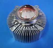 1pc 90x40mm Aluminium Heatsink + 44mm 90-120degree  for 20W - 100W High Power led 2024 - buy cheap