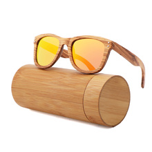 BerWer Classic Zebra Wood Sunglasses Men Women Brand Designer Polarized UV400 Eyewear 2024 - buy cheap