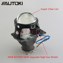 AUTOKI-faro delantero de Xenón HID de 3,0 pulgadas, lente de proyector bi-xenón, LHD, RHD, para estilo de coche, readaptación, H7 D2S 2024 - compra barato