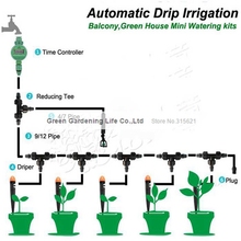 5-20m Timing Automatic Drip Irrigation System Balcony Greenhouse Flower Watering Kits Unmanned Operation Irrigator 2024 - buy cheap