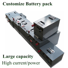 Batería LiFePo4 de ciclo profundo para vehículo eléctrico, estación de energía solar, almacenamiento EV RV, cargador akku + 20A, 24V, 200Ah, venta al por mayor 2024 - compra barato