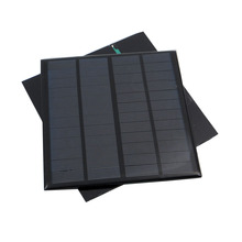 2 células solares de 12V, 3W, 250mA, cargador de batería artesanal, módulo de China, cargador de Panel Solar de juguete 2024 - compra barato