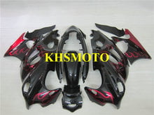 Red flames black Fairing KIT for SUZUKI GSXF 600 750 GSX600 750F 96 99 00 06 GSX600F GSX750F 1996 2006 Fairings set+gifts SF04 2024 - buy cheap