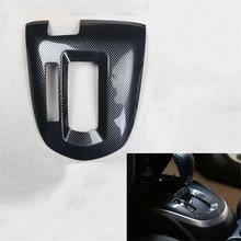 ABS carbon fibre For Nissan QASHQAI J11 Car gear shift knob frame panel Decoration Cover Trims auto accessories car styling 2024 - buy cheap