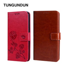 Funda protectora para Huawei Y6 2018 de 5,7 pulgadas, carcasa de cuero de imitación para Huawei Y 6 2018 2024 - compra barato