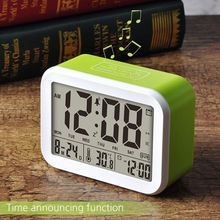 Reloj despertador Digital con 3 alarmas, alarma inteligente opcional para el día de la semana, función noctilucente y despertador, fecha y modo T 2024 - compra barato