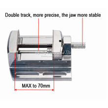 LY 6258 CNC Machine tool Bench clamp Jaw mini table vice Vise Fixture Screw Precision Parallel-jaw Vice Plain Vise 2024 - buy cheap