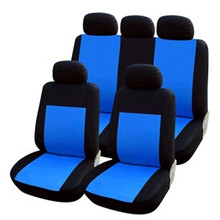 High Quality Car Seat Covers Universal Fit Polyester 3MM Composite Sponge Car Styling lada car cases seat cover accessories 2024 - buy cheap
