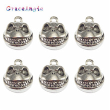 GraceAngie 36PCS Frog Skull Design Crafts Kids Gifts Charms Pendant Decoration Zinc Alloy DIY Women Jewelry Handmade Findings 2024 - buy cheap