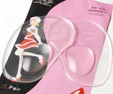 feet care tool Half yard pad women's shoes comfortable pad silica gel foot arch pad forefoot pad 2 1 belt super soft 2024 - buy cheap