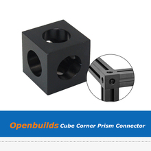 4 шт 3D принтер части Openbuilds CNC V-slot три угла куб угловой Призма разъем регулируемый кронштейн колеса 2024 - купить недорого
