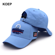 KOEP Bernie Sanders 2020 Cap USA Flag Baseball Caps Keep America Great Snapback Hat 3D Embroidery Star Letter Hindsight Hats 2024 - buy cheap