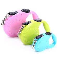3M 4M 5M colorful Retractable Pet Dog Leash Extending Puppy Walking Leads free shipping 2024 - buy cheap