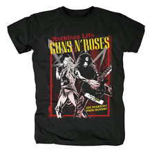 31 designs vintage Rocker Guns N' Roses GNR Rock Brand shirt skull   heavy Metal Punk Cotton Casual skateboard Guns N Roses 2024 - buy cheap