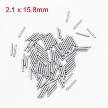 Great Quality 300PCS Steel 2.1mm x 15.8mm Dowel Pins 2024 - buy cheap