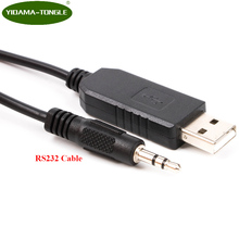 USB RS232 to 3.5mm Serial Converter Adpater Mini Audio jack Stereo Plug cable 2024 - buy cheap