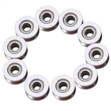 10pcs 4x13x6mm V624ZZ V  Ball Bearing Pulley Bearings For Rail Track Linear Motion System V  Pulley 2024 - buy cheap