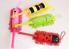 1PC Cute cartoon chenille Cleaner Window Conditioner furniture Duster Dust removal Clean Brush Home cleaning tool OK 0115 2024 - buy cheap