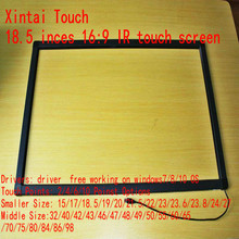 18.5" inch 2 points IR touch screen / IR touch panel for touch table, kiosk etc 2024 - buy cheap