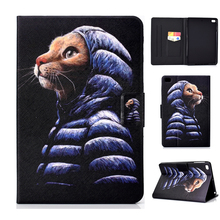 Case for Apple IPad Mini 1/2/3/4 IPad Mini4 Mini3 Cover Cat Dog Rabbit Elephant PU Leather Stand Funda Card Slot + Pen 2024 - buy cheap