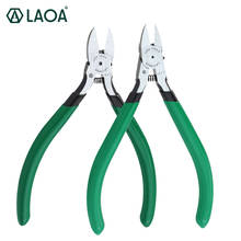 LAOA 5 Inch Electrical Scissors Cr-V Diagonal Pliers Iron Wire Copper Wire Cutters With Labor-saved Spring 2024 - buy cheap