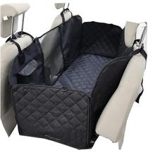 Dog Car Seat Cover View Mesh Waterproof Pet Carrier Car Rear Back Seat Mat Hammock Cushion Protector Outdoor Travel Dog Suppiler 2024 - compre barato