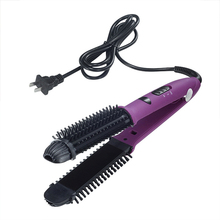 Professional Multifunctional Hair Straightener Brush Curler Hair Flat Iron Curler Steamer Hair Styling Straightener Tool 2024 - buy cheap