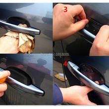 car door handle stickers auto styling Sticker for qashqai j10 volvo s60 fiat stilo bmw x5 e53 mini cooper volkswagen golf 4 2024 - buy cheap