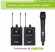 Microfone acemático para câmera sem fio, para cctv e dslr, com microfone de lapela e portátil 2024 - compre barato