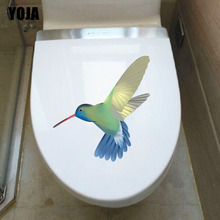 YOJA 23.5X15CM Long-billed Flying Birds Home Decor Toilet Sticker Wall Decal Modern Cartoon T3-1171 2024 - buy cheap