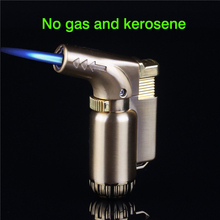 Hot Outdoor Compact Butane Jet Lighter Turbo Torch Lighter Fire Windproof Spray Gun Metal Lighter 1300 C NO GAS 2024 - buy cheap