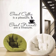 Have A Cup Of Coffee Stickers Shop Kitchen Decorations Diy Home Decal Vinyl Art Room Mural Posters Adesivos De Paredes 2024 - buy cheap