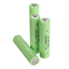 2 Pieces/Lot  AAA Rechargeable Battery 1800mAh 1.2V NI-MH Batteries For Remote Remote Control Toy Light #2 2024 - buy cheap