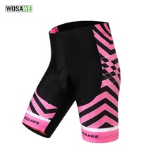 WOSAWE Summer Women's Team Cycling Bicycle Shorts Mountain Bike Shorts Cycling Wear 3D Reflective Half Trousers MTB Shorts Women 2024 - buy cheap
